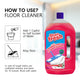 Stanfresh Super Disinfectant Floor Cleaner - Rose 1ltr