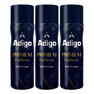 Adigo Premium Cool Breeze Body Perfume 165 ml(Pack Of 3)